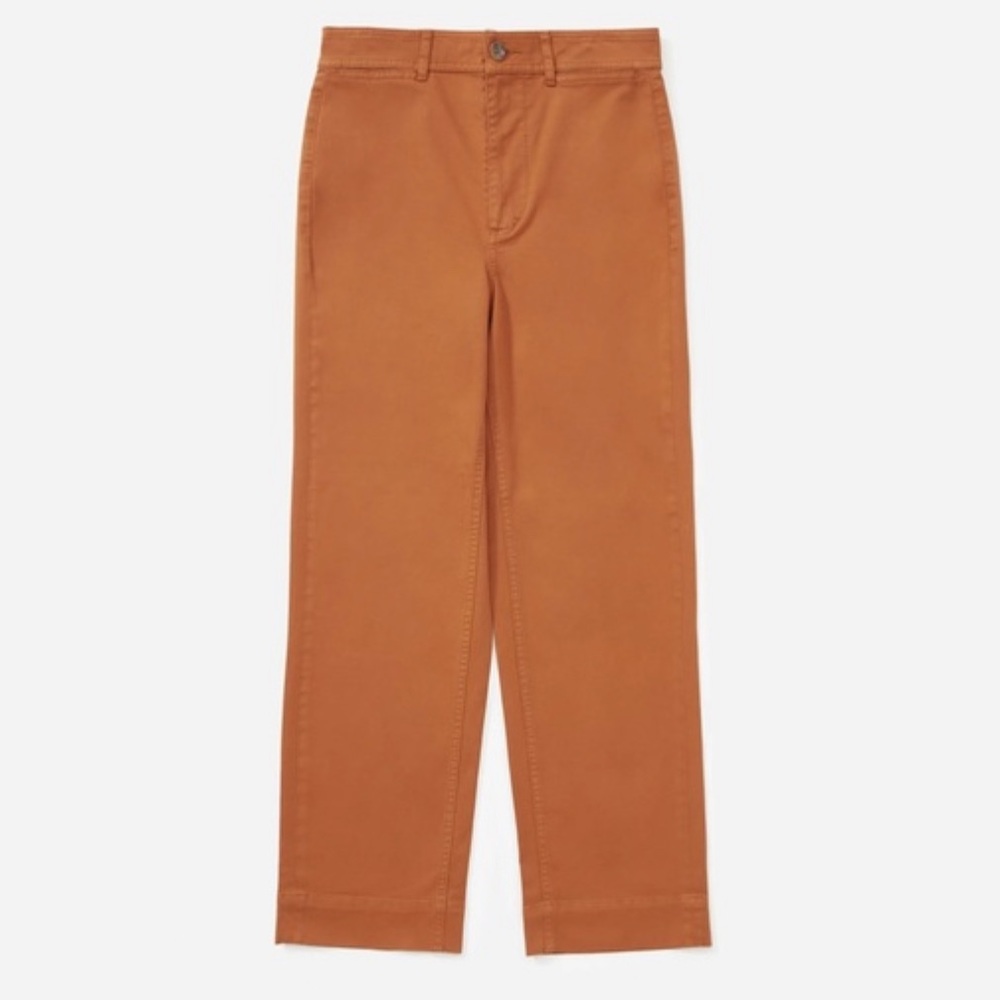 Everlane Lightweight Wide-Leg Crop Chino